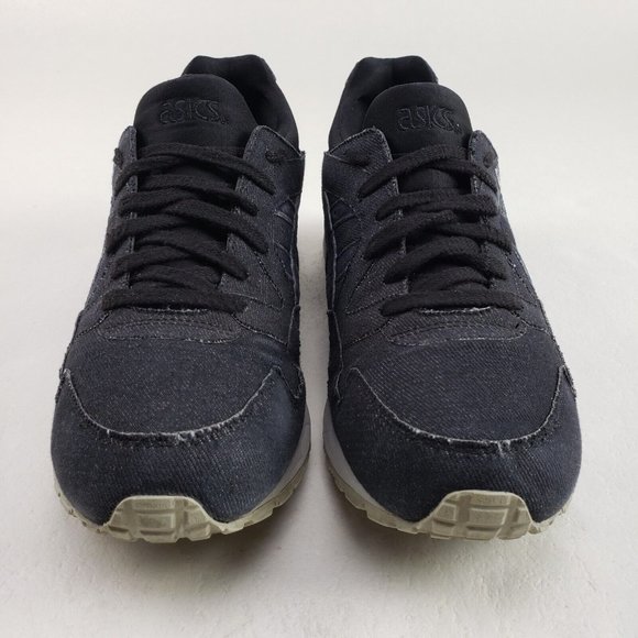 Asics Gel Lyte V Sneaker Mens 9.5 Black Gray Leather Lace Up Athletic Shoe H7AVQ - Picture 4 of 11